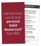 Wallet Reference Card - Personal Debit Card Features & Benefits