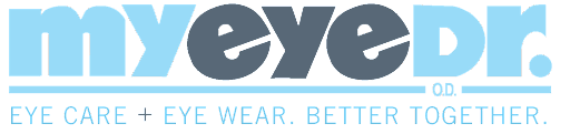Logo for MyEyeDr retail store