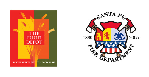 Food Depot and Santa Fe Fire Dept logos