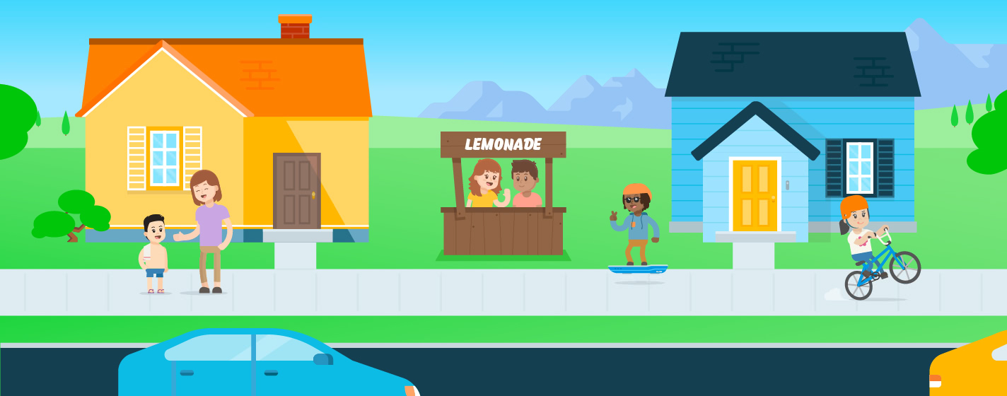 Banzai JR Lemonade Stand Simulation Game