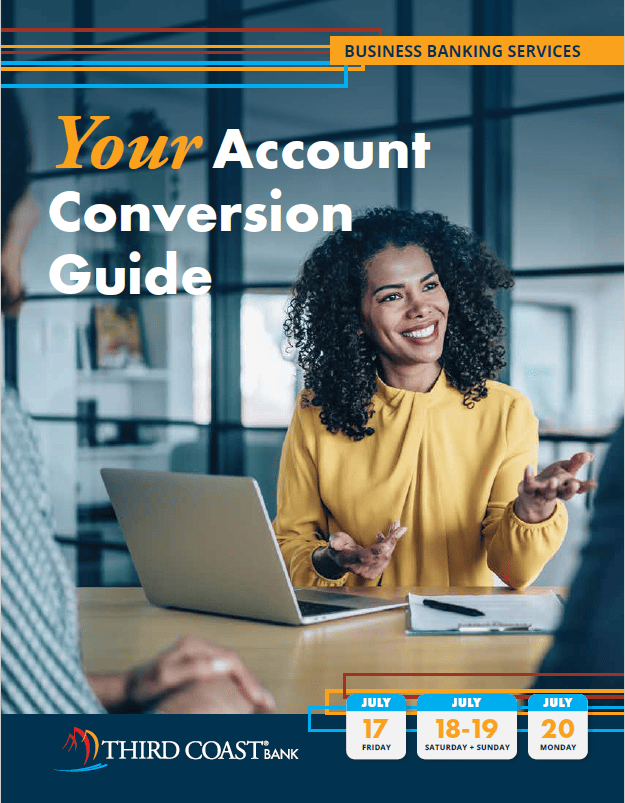 Cover of Business Banking Services Conversion Guide