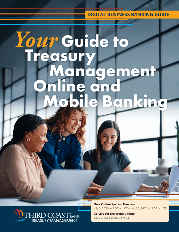 Cover of Treasury Management Digital Banking Guide