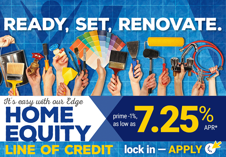 Edge Home Equity Line of Credit (HELOC) Worcester Credit Union