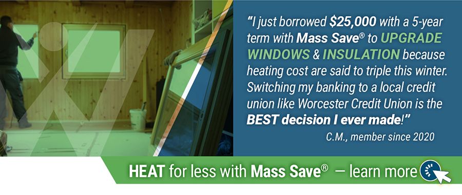 Mass Save HEAT Loan - 0% up to $25,000 - Click to learn more