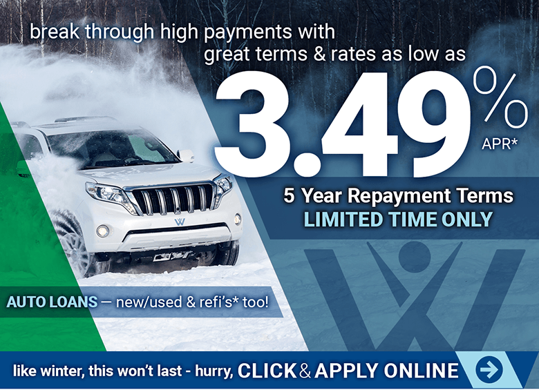 Vehicle Loans & Refinancing* Worcester Credit Union Worcester, MA