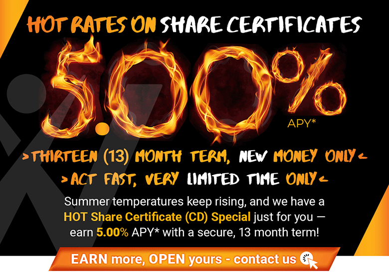 Share Certificates Secure Your Money & EARN! Worcester Credit Union