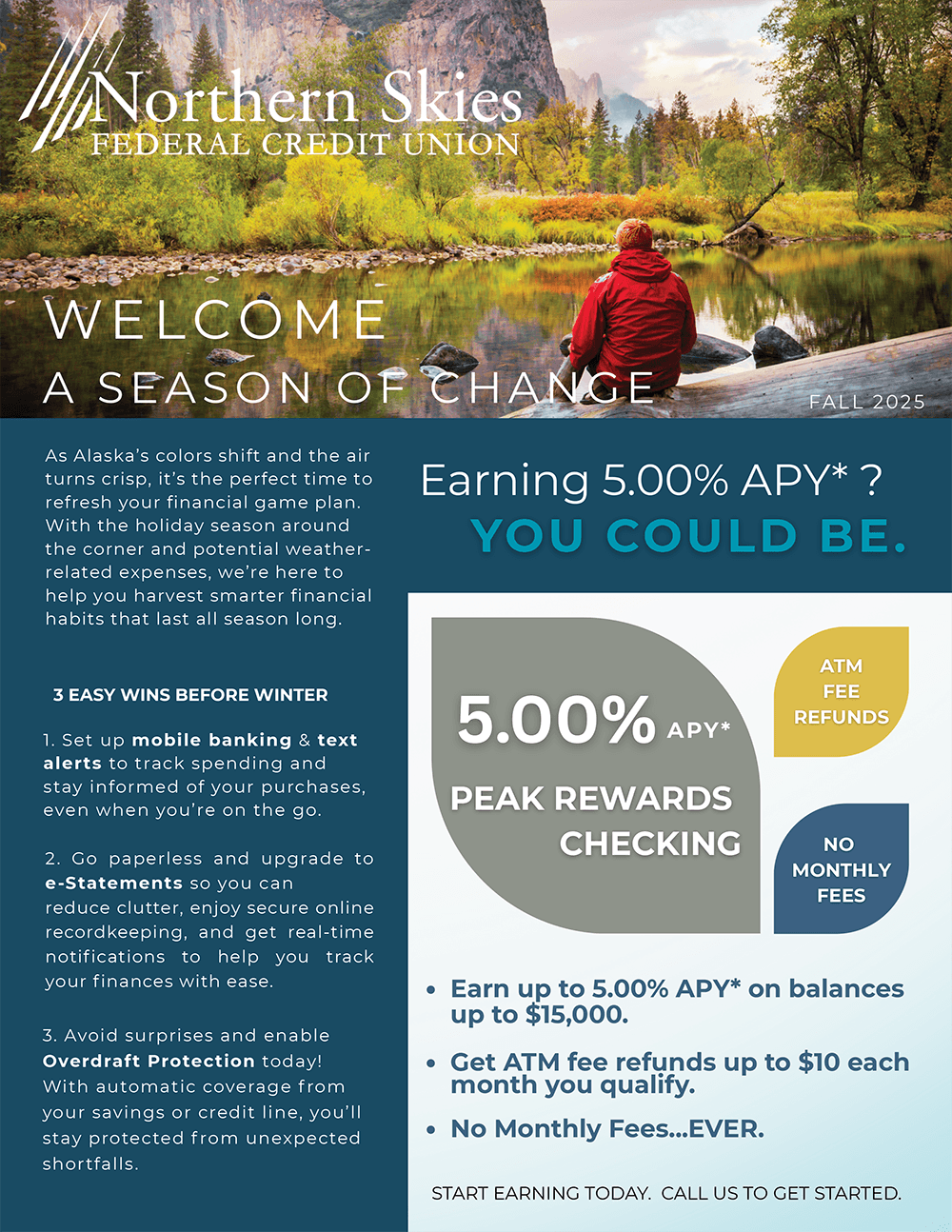 NSFCU Fall 2025 Newsletter Page 1