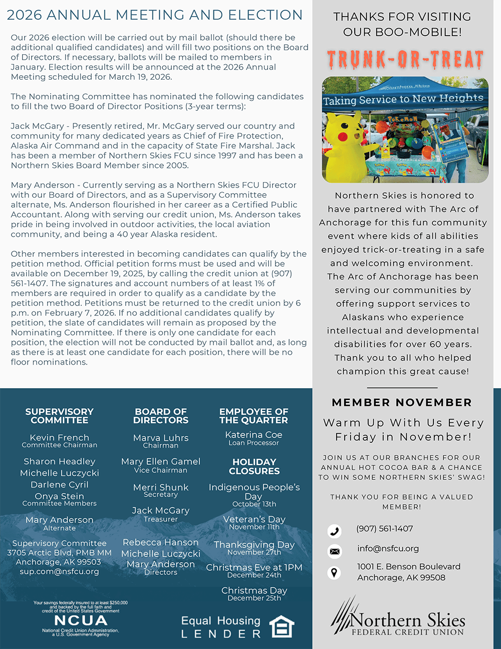 NSFCU Fall Newsletter 2025 Page 4