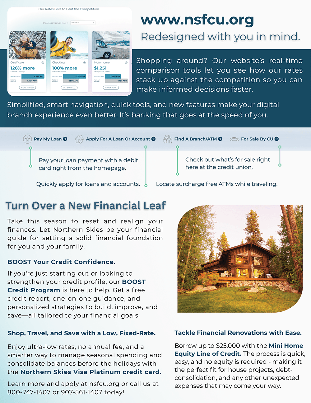 NSFCU Fall Newsletter 2025 Page 2