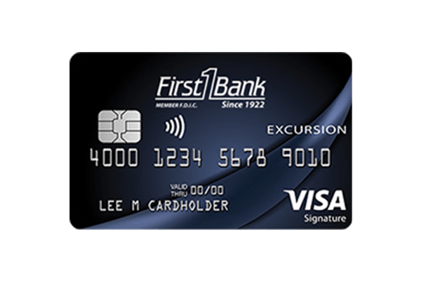 Excursion<sup>™</sup> Visa Signature<sup>®</sup> Card