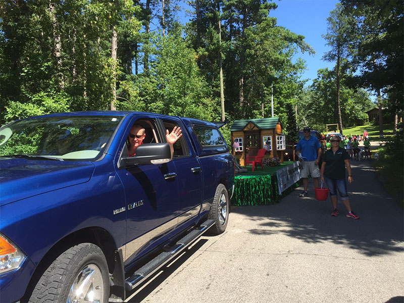 Employees at Grand Rapids Parade