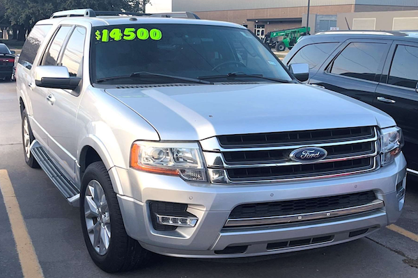 2017 Ford Expedition EL Limited - silver