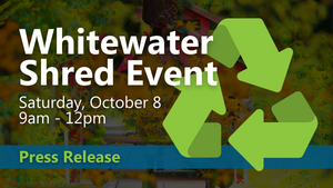 FCCU hosts final 2022 community shred event in Whitewater on October 8
