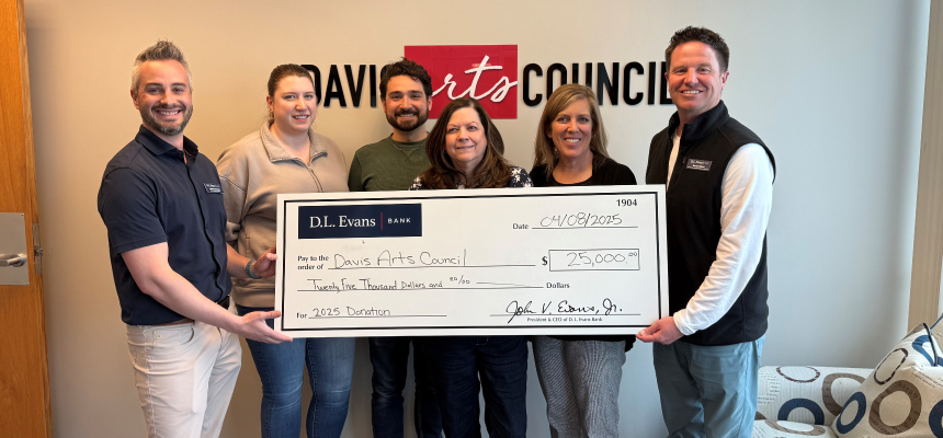 Donation of $25,000 to the Davis Arts Council