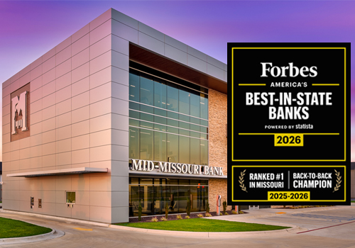 Mid-Missouri Bank Named Back-to-Back Forbes #1 Best Bank in Missouri