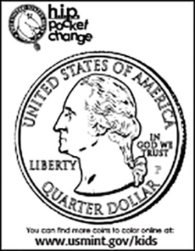 Coloring Sheet - Quarter