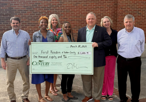 Century Donates to Ferst Readers of Baldwin County, Supporting Early Literacy Century Donates to Ferst Readers of Baldwin County, Supporting Early Literacy
