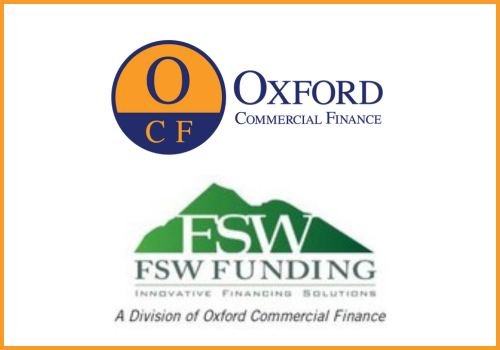 Oxford Commercial Finance, A Subsidiary of Oxford Bank, Announces the Acquisition of the Assets of FSW Funding