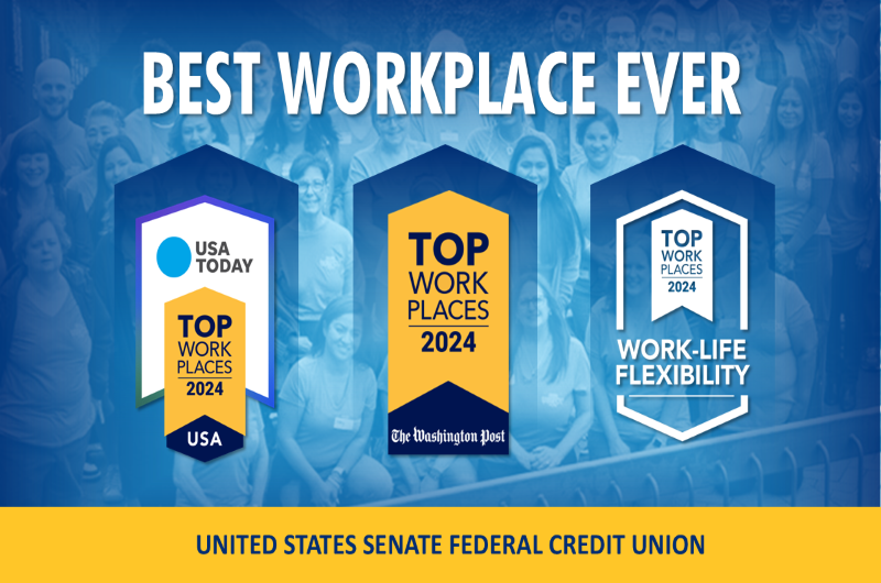 USSFCU Celebrates an Award-Winning 2024: A Year of Workplace Excellence USSFCU Celebrates an Award-Winning 2024: A Year of Workplace Excellence