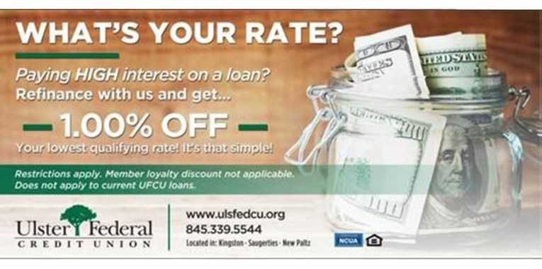 Ulster Federal Credit Union Kingston NY Saugerties NY New Paltz NY