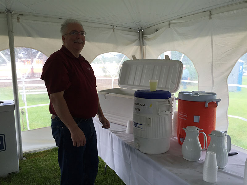 Kevin Prepping for Grand Rapids Grand Opening