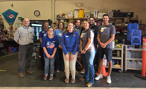 Salina Teams Give Back at the Salina Food Bank