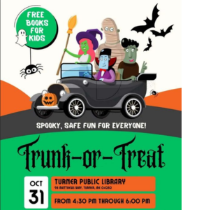 Turner Public Library Trunk or Treat Event Turner Public Library Trunk or Treat Event