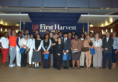 First Harvest Credit Union Hosts 21 Students from Camden Future Bankers Camp 2025 
