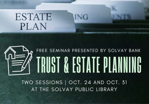 Free Seminar: Trust & Estate Planning Free Seminar: Trust & Estate Planning