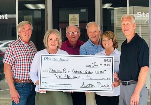 Sutton Bank Donates $10,000 to Willard Non-Profit Sutton Bank Donates $10,000 to Willard Non-Profit