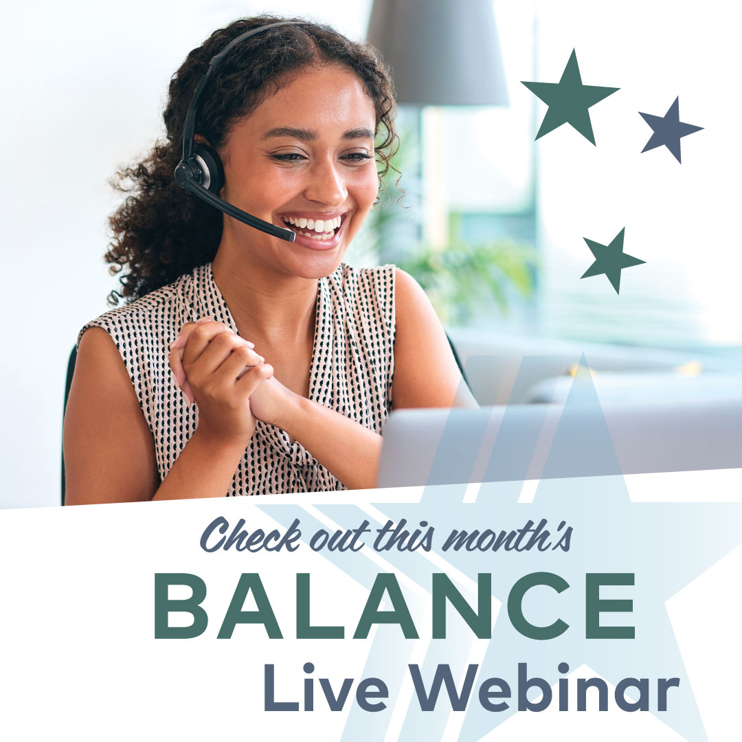 21 Ways To Trim Your Budget: Free BALANCE Webinar Available Now! 