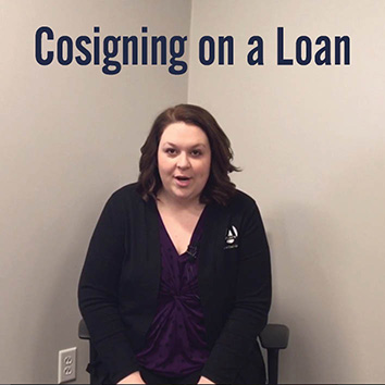 Video: Cosigning on a Loan Video: Cosigning on a Loan