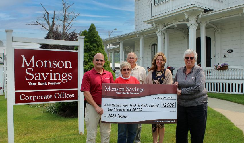 Monson Savings Bank Announces $2,000 Sponsorship of Monson Food Truck Festival