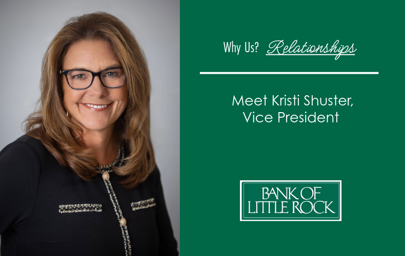 Why Us? Relationships: Meet Kristi Shuster, Vice President Why Us? Relationships: Meet Kristi Shuster, Vice President