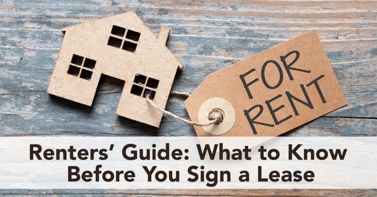 Renters' Guide: What to Know Before You Sign a Lease