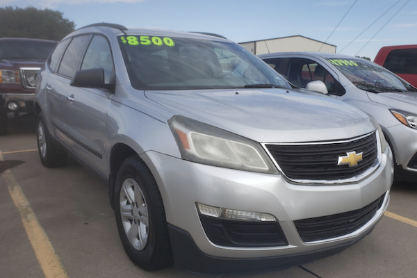 2013 Chevrolet Traverse LS (Silver)