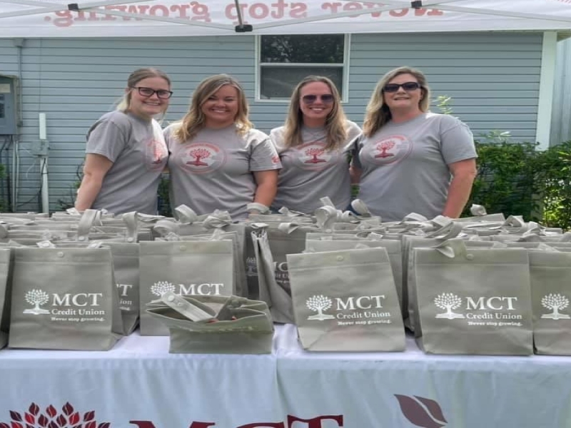 MCT proudly supports local businesses and events in our community. Our staff gets out there and enjoys volunteering at these events!