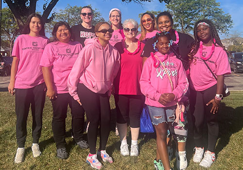 Credit Union Team Joins The Fight Against Breast Cancer