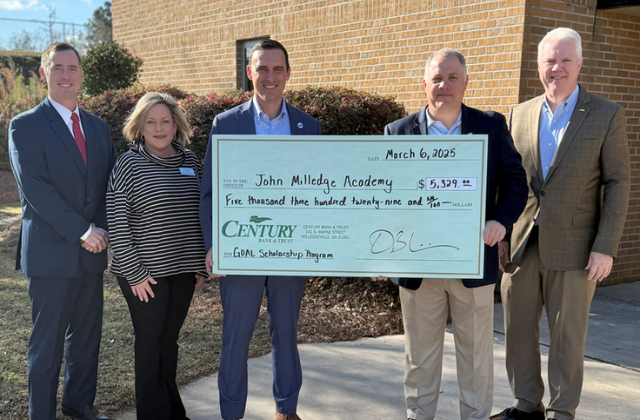 Century Donation to Georgia GOAL Scholarship Program for JMA Century Donation to Georgia GOAL Scholarship Program for JMA