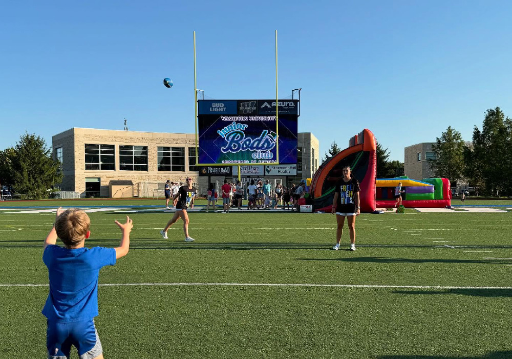 Washburn University Athletics Hosts 2nd Annual Friday Night Lights Community Kickoff, Presented by Envista