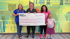 FCCU Cookout Proceeds Donated to Jefferson County Cancer Coalition