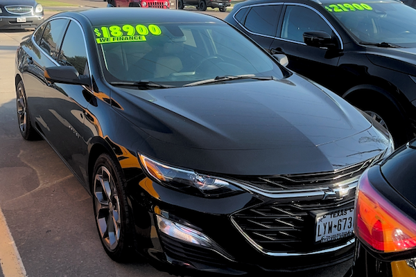 2019 Chevrolet Malibu RS Black