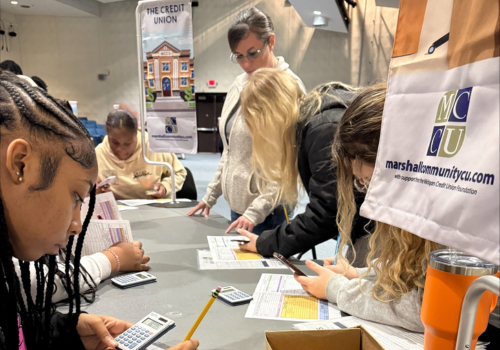 Battle Creek Central High School Students Participate in Financial Reality Fair 