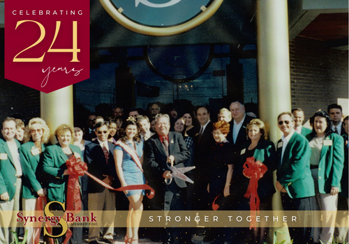 Synergy Bank Celebrates 24 Years