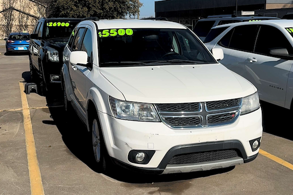 2013 Dodge Journey SXT White