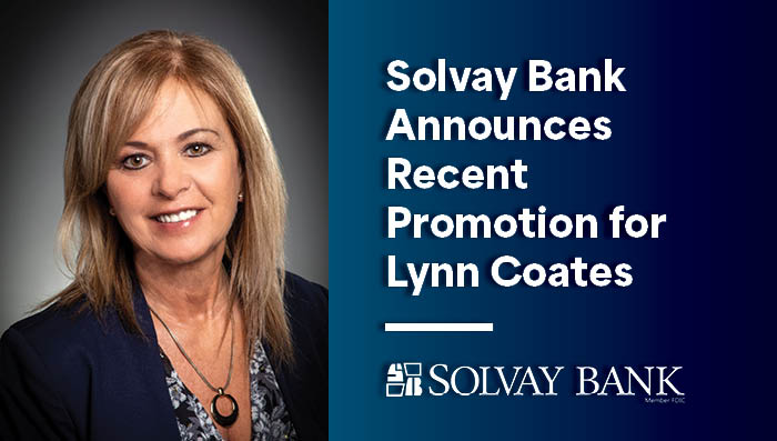 Solvay Bank Announces Recent Promotion for Lynn Coates