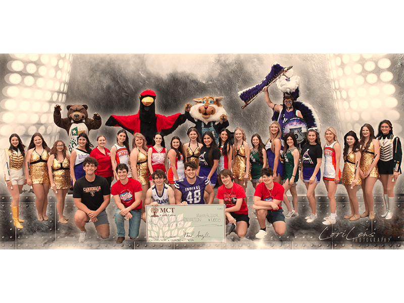 MCT is proud to offer the School Spirit Debit Card Program in partnership with area school districts. When you use your School Visa Debit Card, the school of your choice (within participating districts) will receive a percentage of the proceeds for High School Project Graduation.