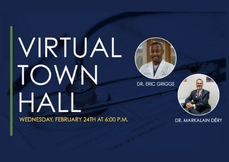 Virtual Town Hall with Dr. Griggs and Dr. Dery