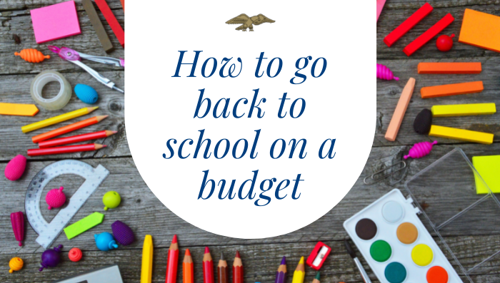 Back to school on a budget