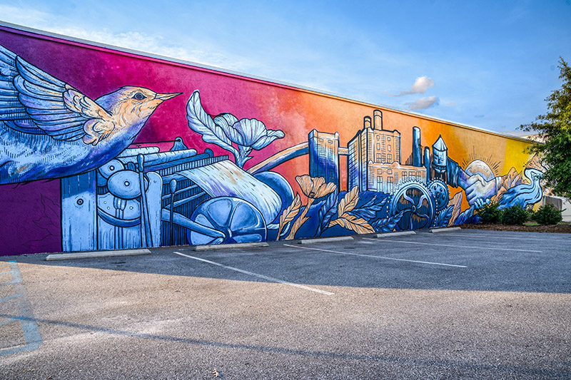 Mural Unveiling in Greenville, SC